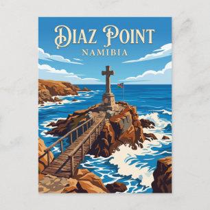 Carte Postale Point Diaz Namibie