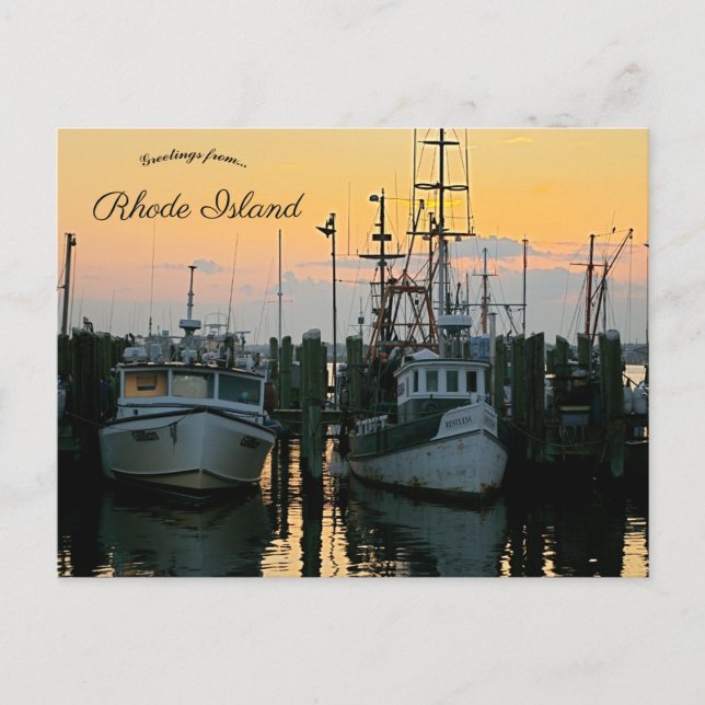 Carte Postale Point Judith Narragansett Bay Rhode Island (Devant)