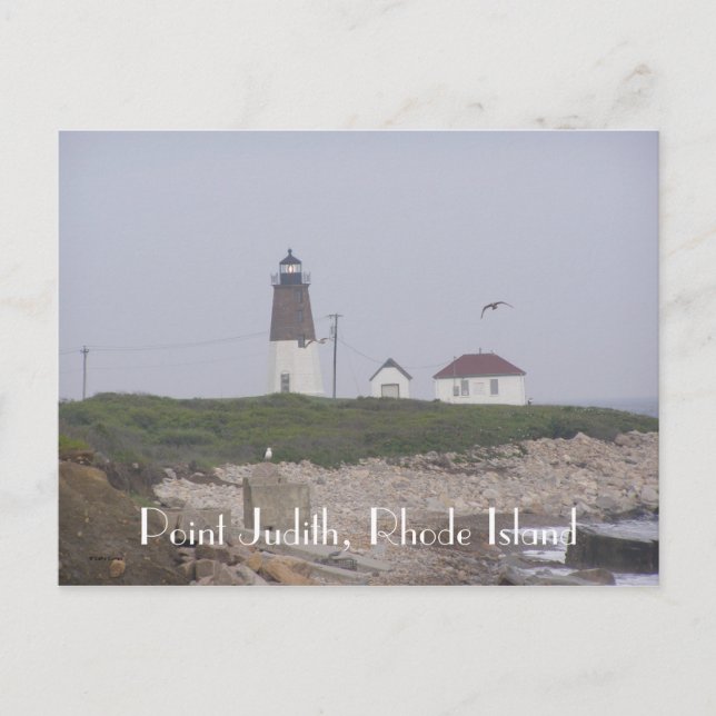 Carte Postale Point Judith, Rhode Island (Devant)