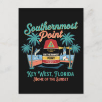 Point le plus méridional Key West ambiance rétro t