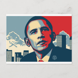 Carte Postale Point Obama
