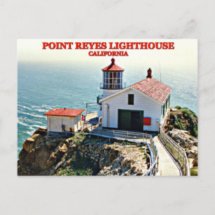 Carte Postale Point Reyes Lighthouse, California Postcard