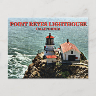 Carte Postale Point Reyes Lighthouse, California Postcard