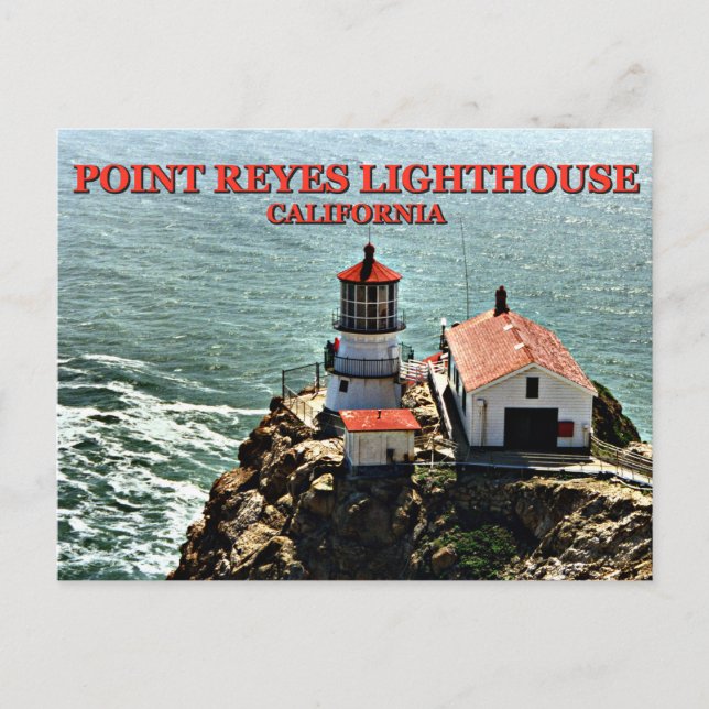 Carte Postale Point Reyes Lighthouse, California Postcard (Devant)