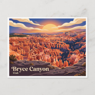 Carte Postale Point Sunset Bryce Canyon Utah