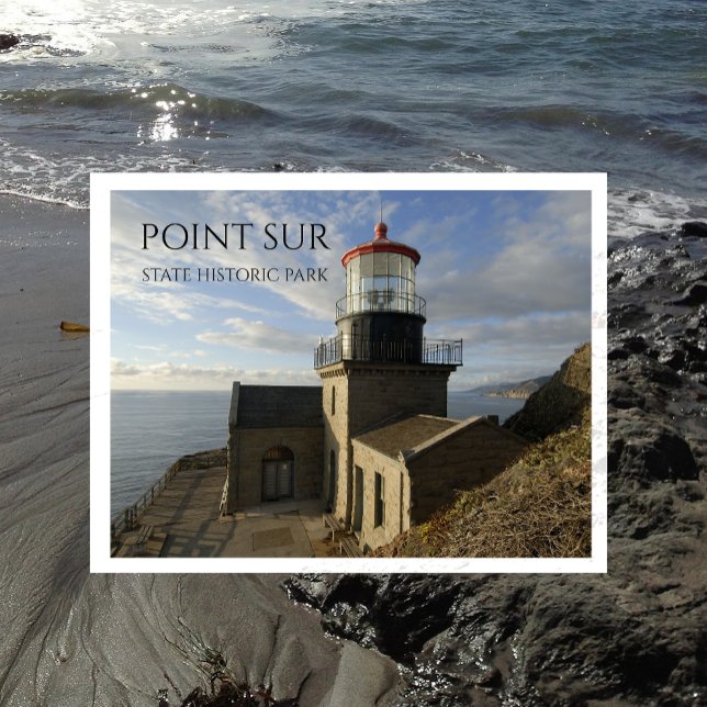 Carte Postale Point Sur Lighthouse State Historic Park, CA (Créateur téléchargé)