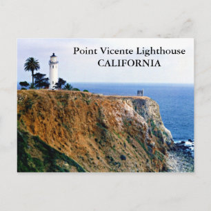 Carte Postale Point Vicente Lighthouse, California