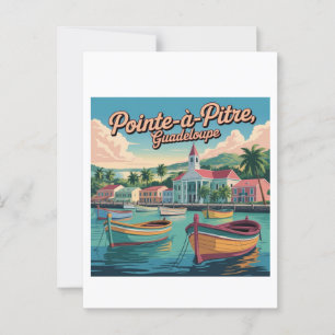 Carte Postale Pointe-à-Pitre, Guadeloupe -