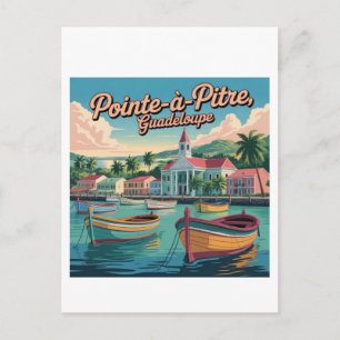 Carte Postale Pointe-à-Pitre, Guadeloupe - 