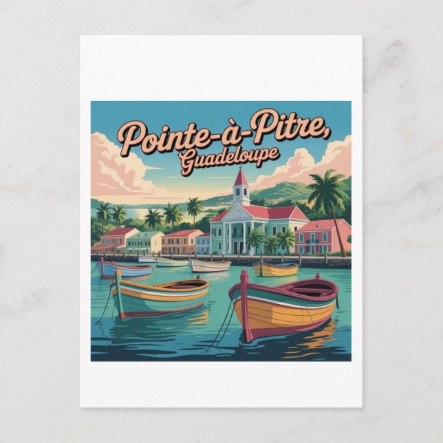 Carte Postale Pointe-à-Pitre, Guadeloupe -  (Devant)