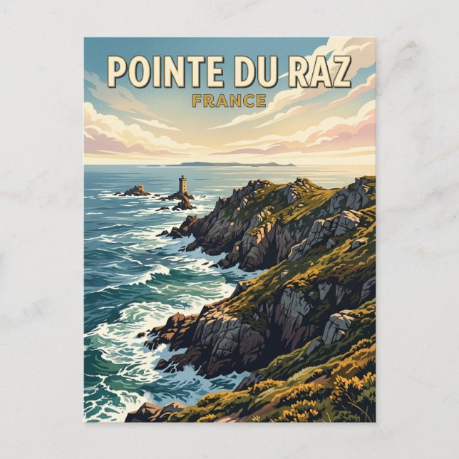 Carte Postale Pointe du Raz France (Devant)