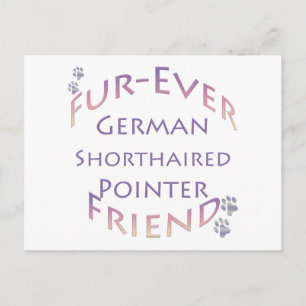Carte Postale Pointeur court allemand Furever