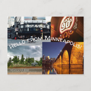 Carte Postale Points de repère favoris