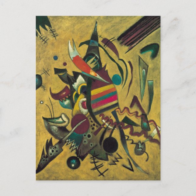 Carte Postale Points de Wassily Kandinsky, Expressionnisme Vinta (Devant)