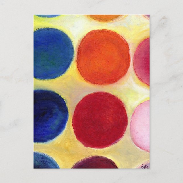 Carte Postale Points heureux 5 2014 (Devant)