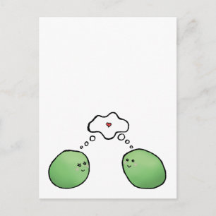 Carte Postale Pois dans un pois