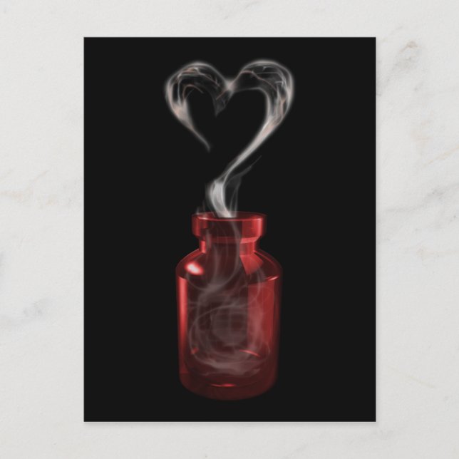 Carte Postale poison d'amour (Devant)