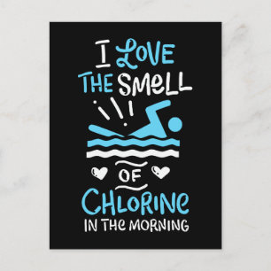 Carte Postale Poison de Swimming Swim Sport