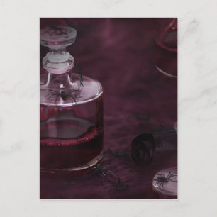 Carte Postale poison halloween