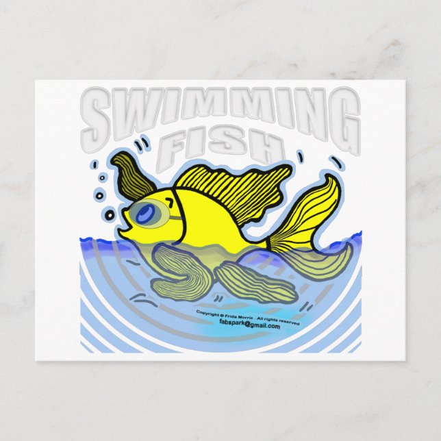 Carte Postale Poisson (Devant)