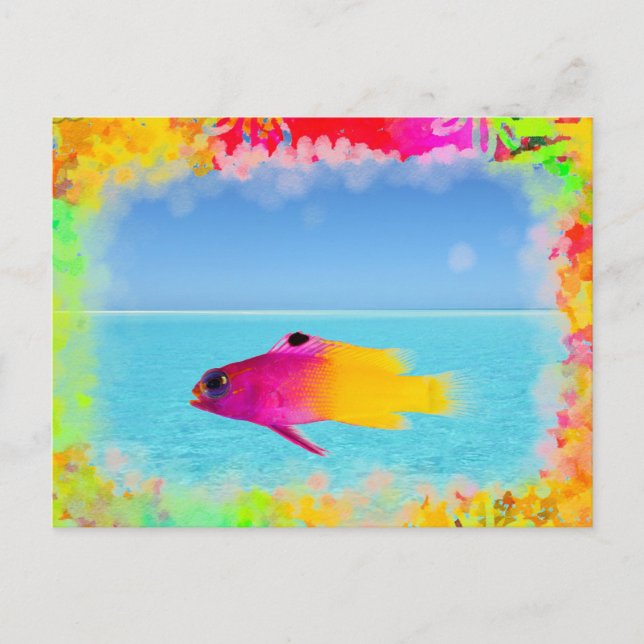 Carte Postale Poisson (Devant)
