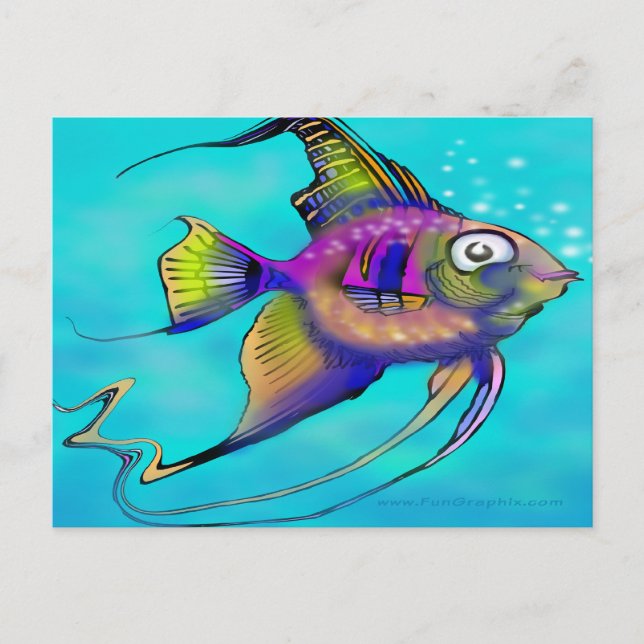 Carte Postale Poisson (Devant)