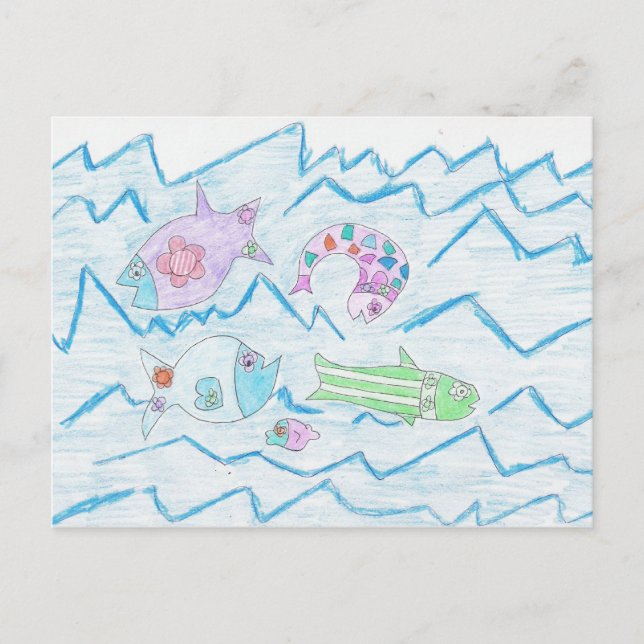 Carte Postale Poisson (Devant)