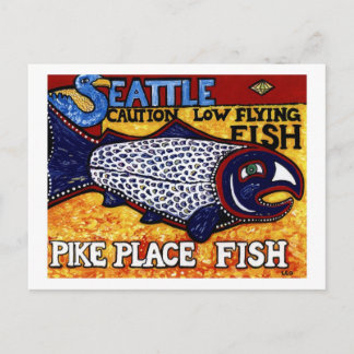 Carte Postale Poisson de la place du brochet