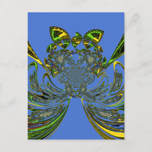 Carte Postale Poisson de plumes