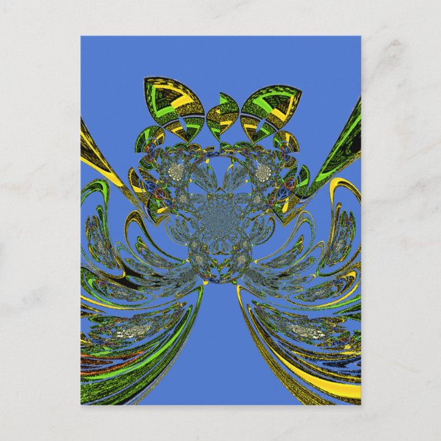 Carte Postale Poisson de plumes (Devant)