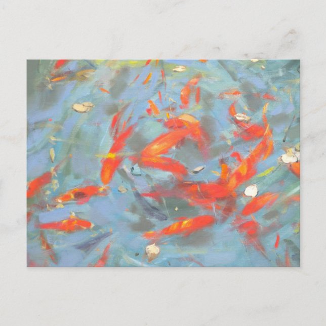 Carte Postale Poisson d'or 2010 2 (Devant)