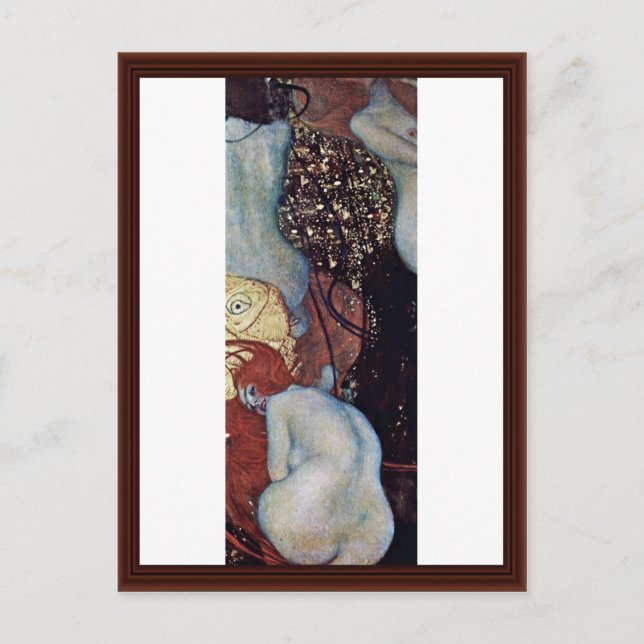 Carte Postale Poisson D'Or, Par Klimt Gustav (Devant)