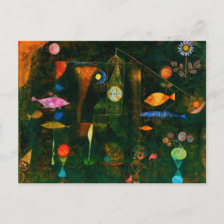 Carte Postale Poisson Magie de Paul Klee (1925)