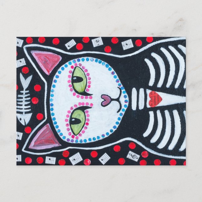 Carte Postale Poisson musical (Devant)