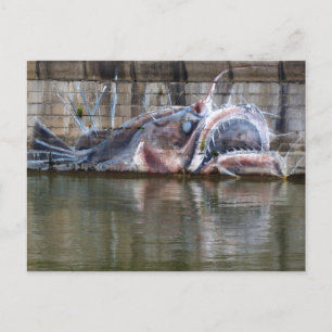 Carte Postale Poisson-pêcheur