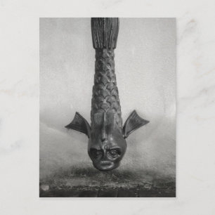 Carte Postale Poisson Pluie Spout à Savannah, Ga.