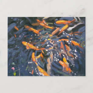 Carte Postale Poisson rouge 2010