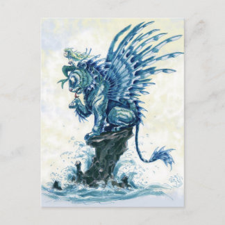 Carte Postale poisson tigre