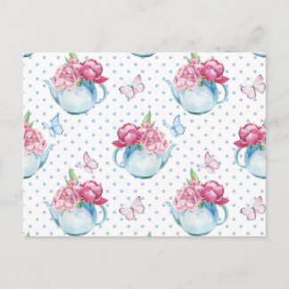 Carte Postale poitrine de la bouilloire à eau