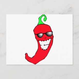 Carte Postale Poivre cool Chili