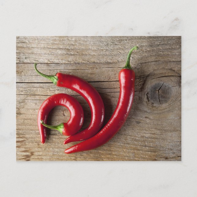 Carte Postale Poivre rouge chili (Devant)