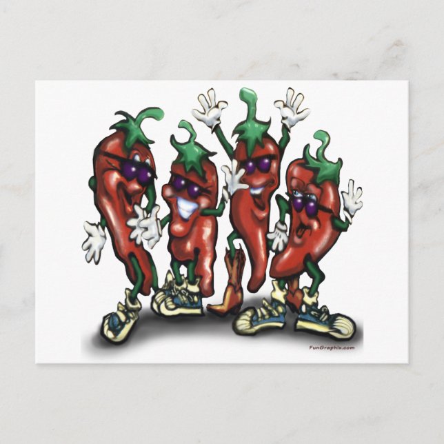 Carte Postale Poivrons (Devant)