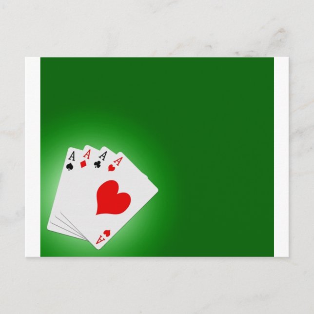 Carte Postale Poker (Devant)
