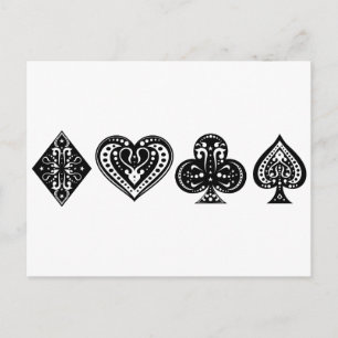 Carte Postale Poker