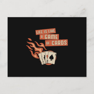 Carte Postale Poker Casino Ace Game