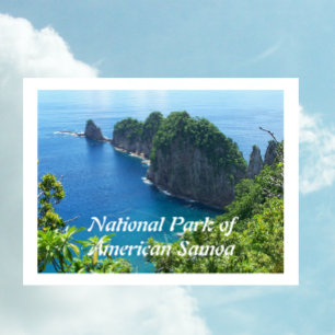Carte Postale Pola Islands, American Samoa National Park 