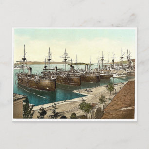 Carte Postale Pola, l'Arsenal de la Marine, Istrie, Autriche-Hon