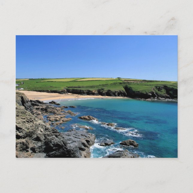 Carte Postale Poldhu Cove (Devant)