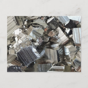 Carte Postale Pôle d'or du cool Iron Pyrite Fool