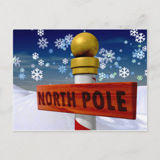 Carte Postale Pôle Nord